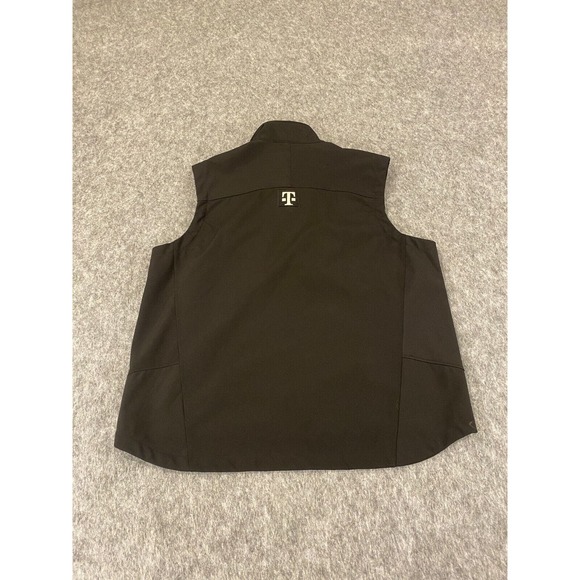 T-Mobile Employee Vest SZ XL Black Full Zip Pockets Sleeveless - Picture 5 of 8